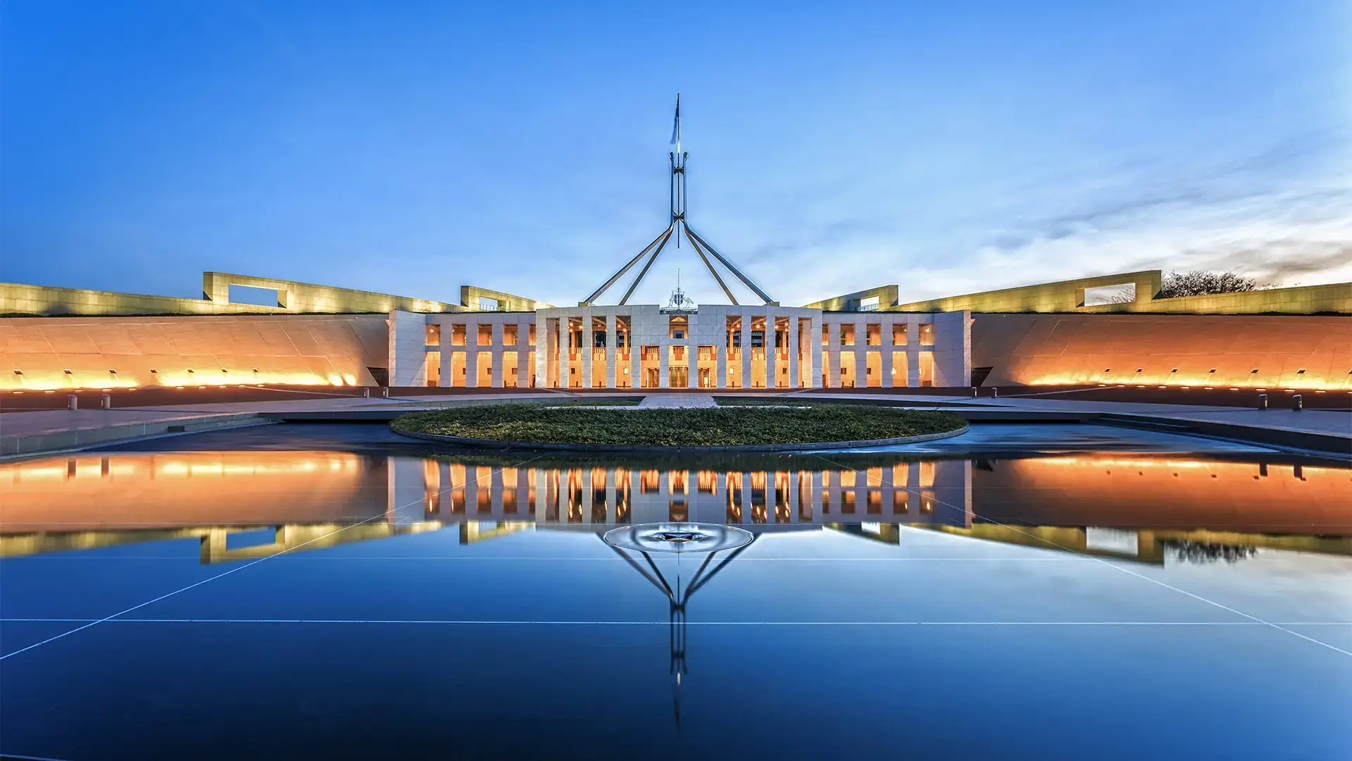 Parliament House In Canberra