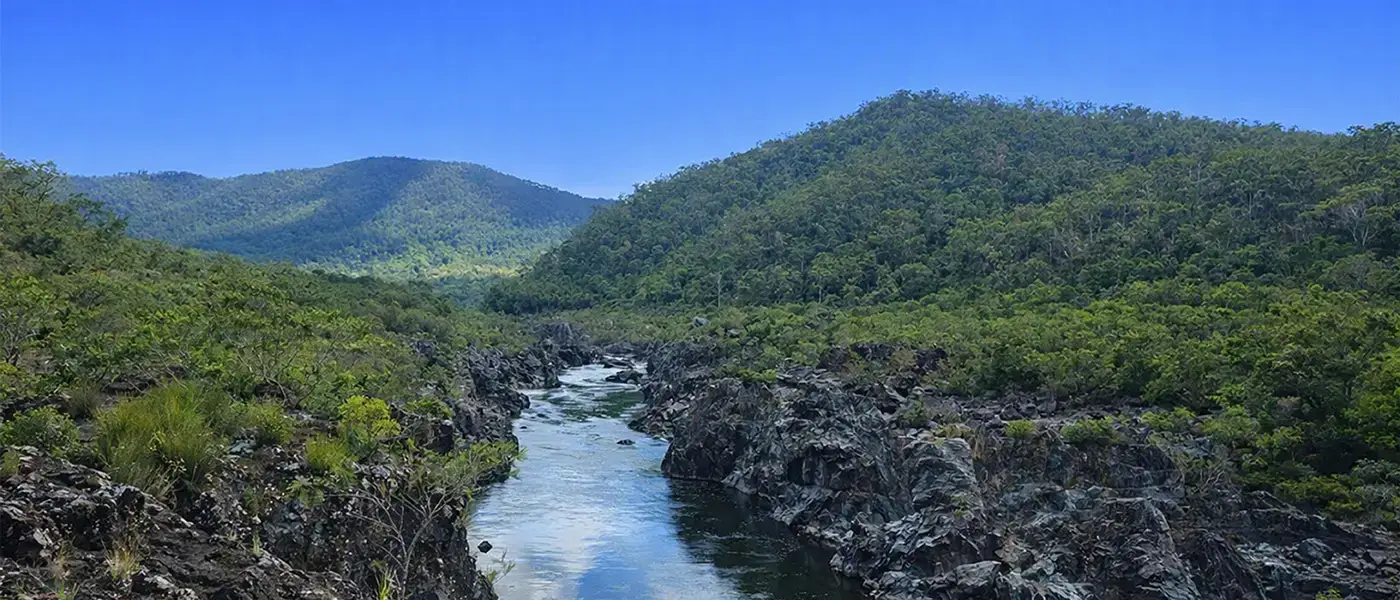 Clarence Gorge located near Grafton in New South Wales