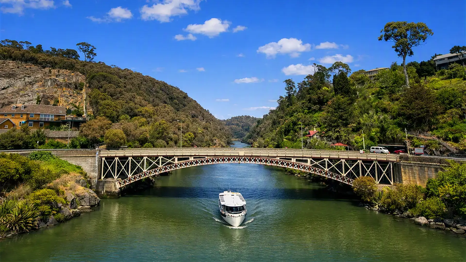 King's Bridge, Cataract Gorge in Launceston