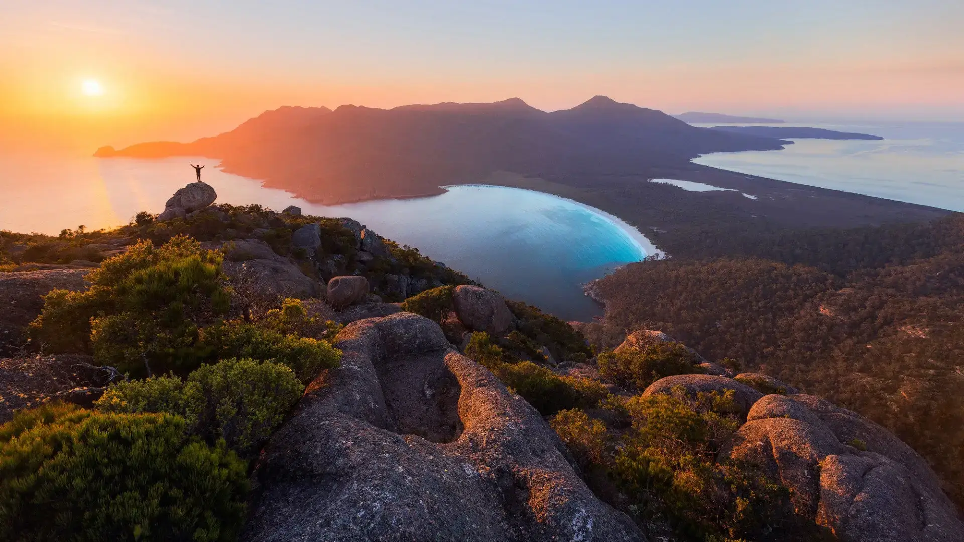 Mount Amos in Freycinet National Park